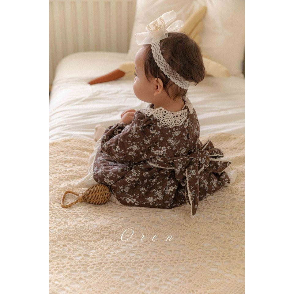 Oren 包屁衣 오렌 세레나플라워패딩슈트-細節圖5