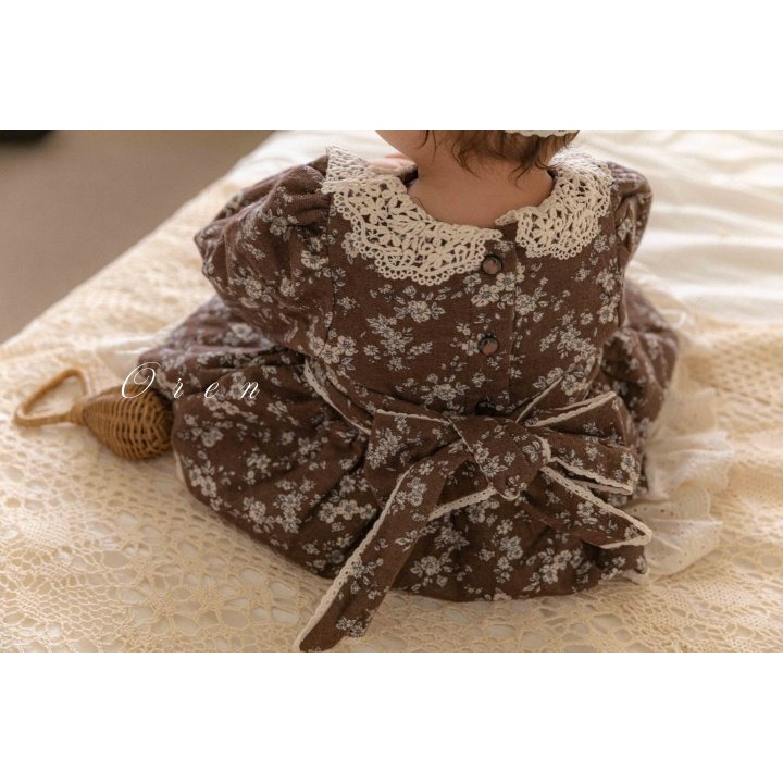 Oren 包屁衣 오렌 세레나플라워패딩슈트-細節圖6