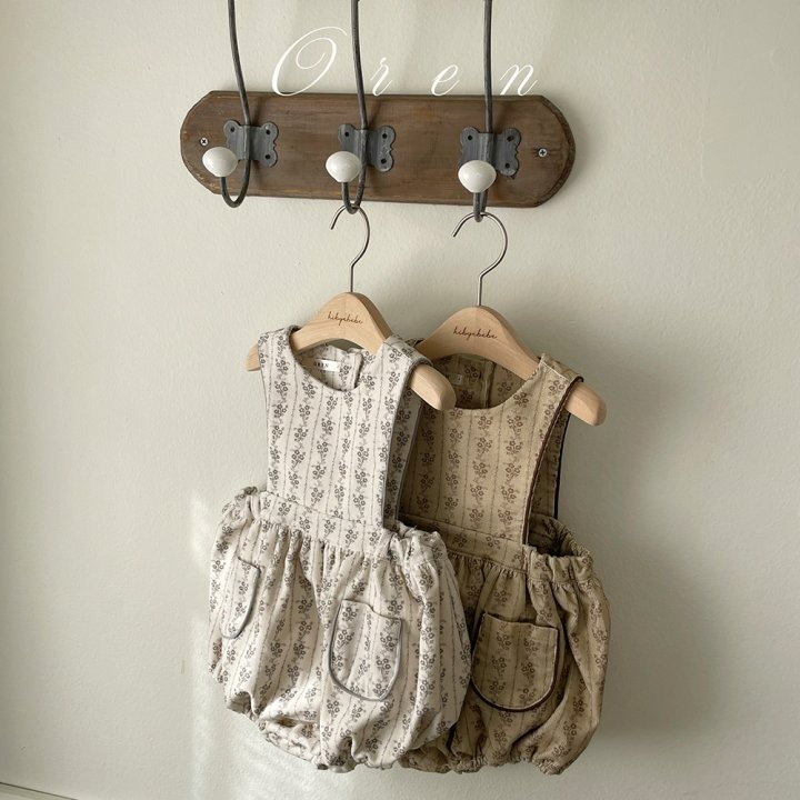 Oren 包屁衣 오렌 슈슈디에르점퍼슈트-細節圖8