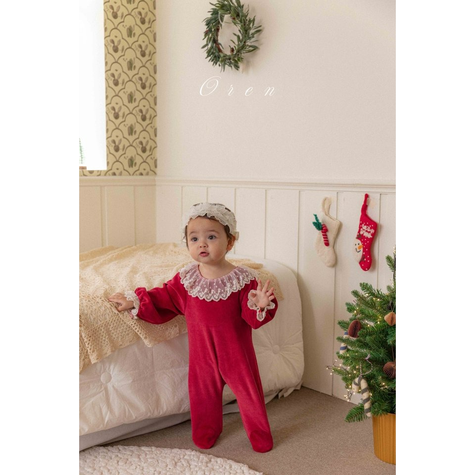 Oren 包屁衣 오렌 홀리노엘슈트(뉴본)-細節圖2