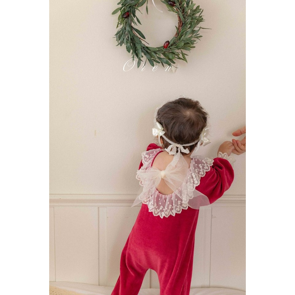 Oren 包屁衣 오렌 홀리노엘슈트(뉴본)-細節圖5