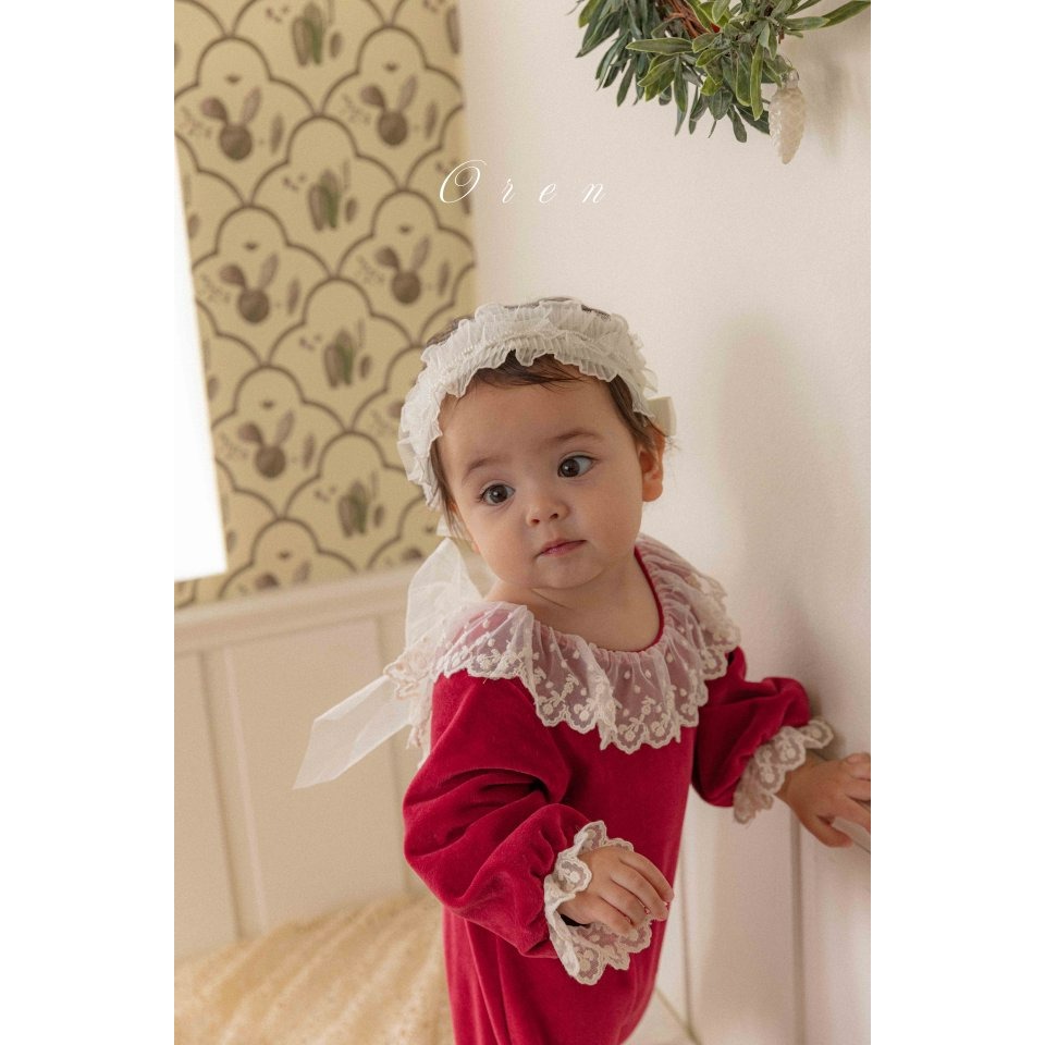 Oren 包屁衣 오렌 홀리노엘슈트(뉴본)-細節圖6