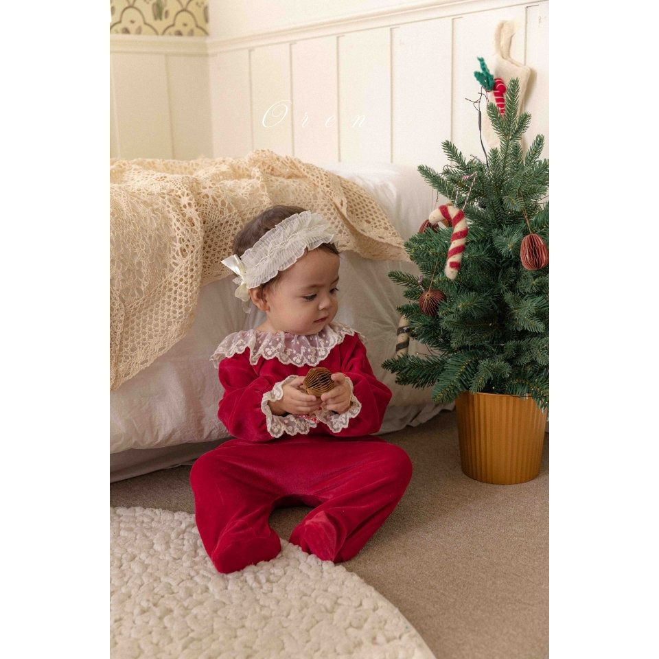 Oren 包屁衣 오렌 홀리노엘슈트(뉴본)-細節圖7