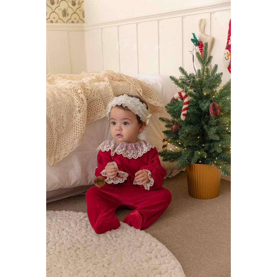 Oren 包屁衣 오렌 홀리노엘슈트(뉴본)-細節圖8