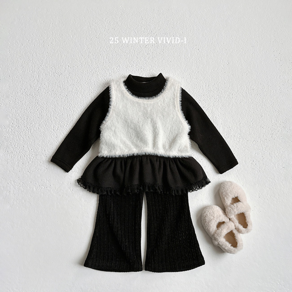 VIVID I 上衣 비비드아이 프릴반목티-細節圖8