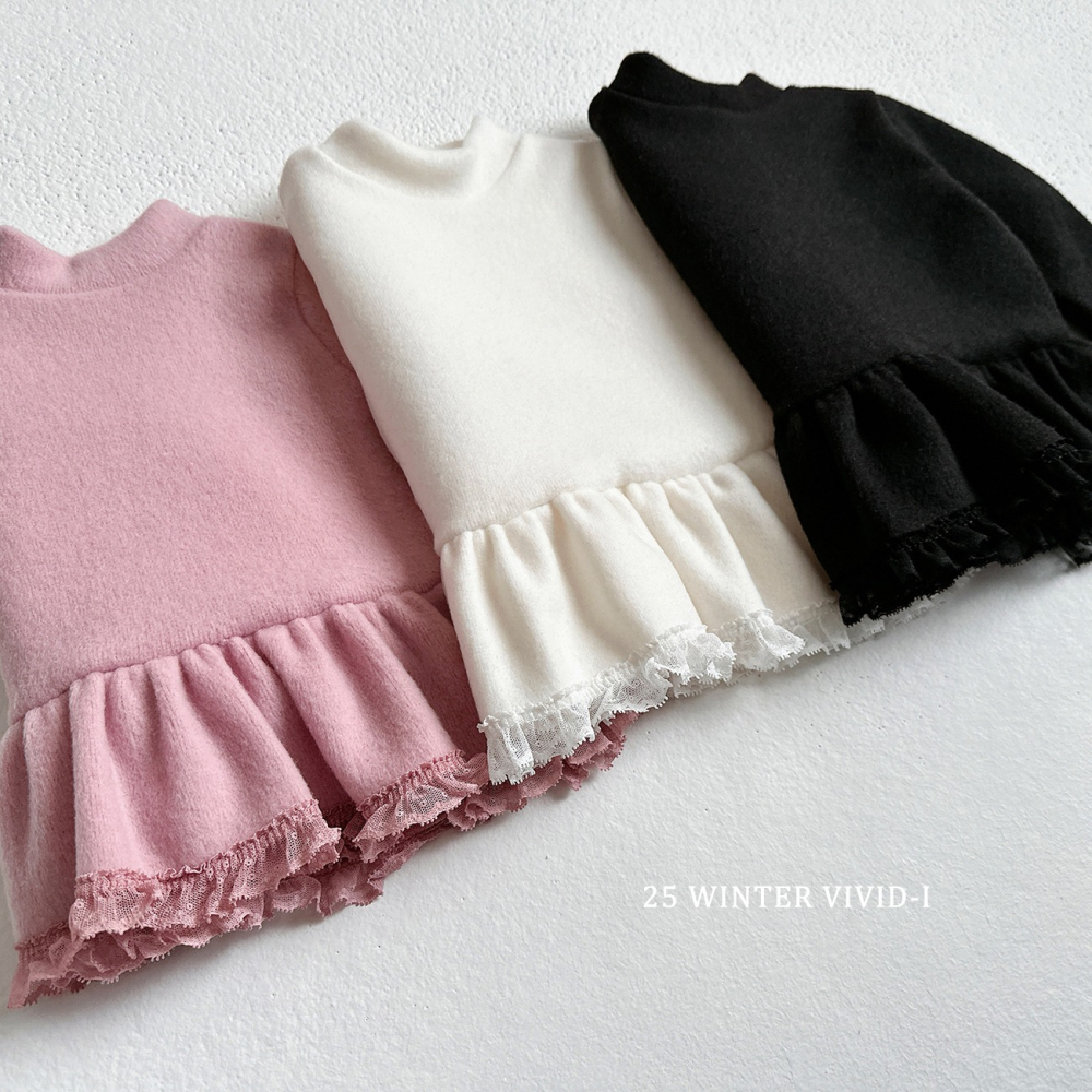 VIVID I 上衣 비비드아이 프릴반목티-細節圖10