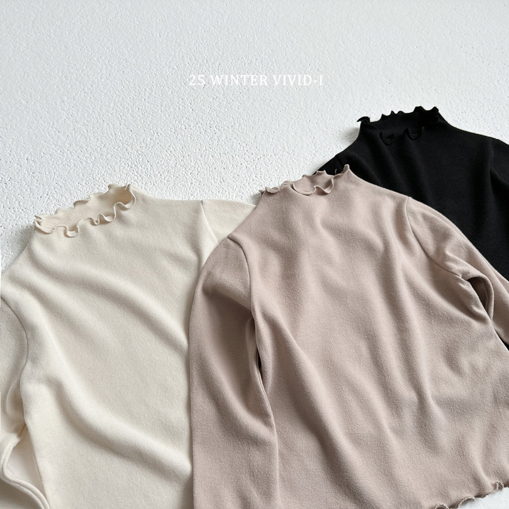 VIVID I 上衣 비비드아이 피치기모날라리티-細節圖9