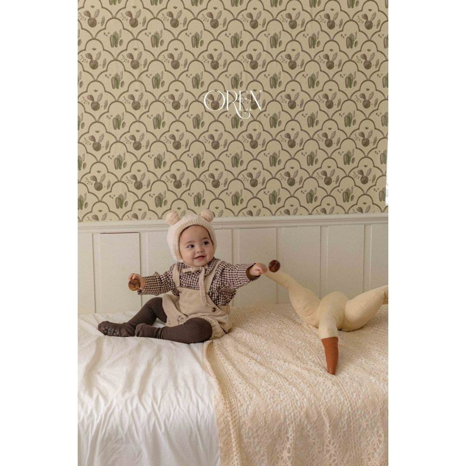 OREN 吊帶褲 褲子 오렌 기모스판멜빵바지-細節圖4