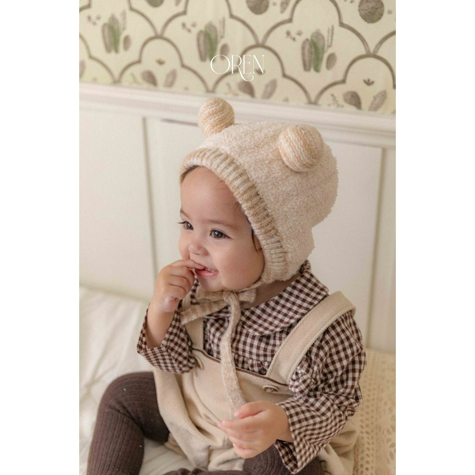 OREN 吊帶褲 褲子 오렌 기모스판멜빵바지-細節圖6