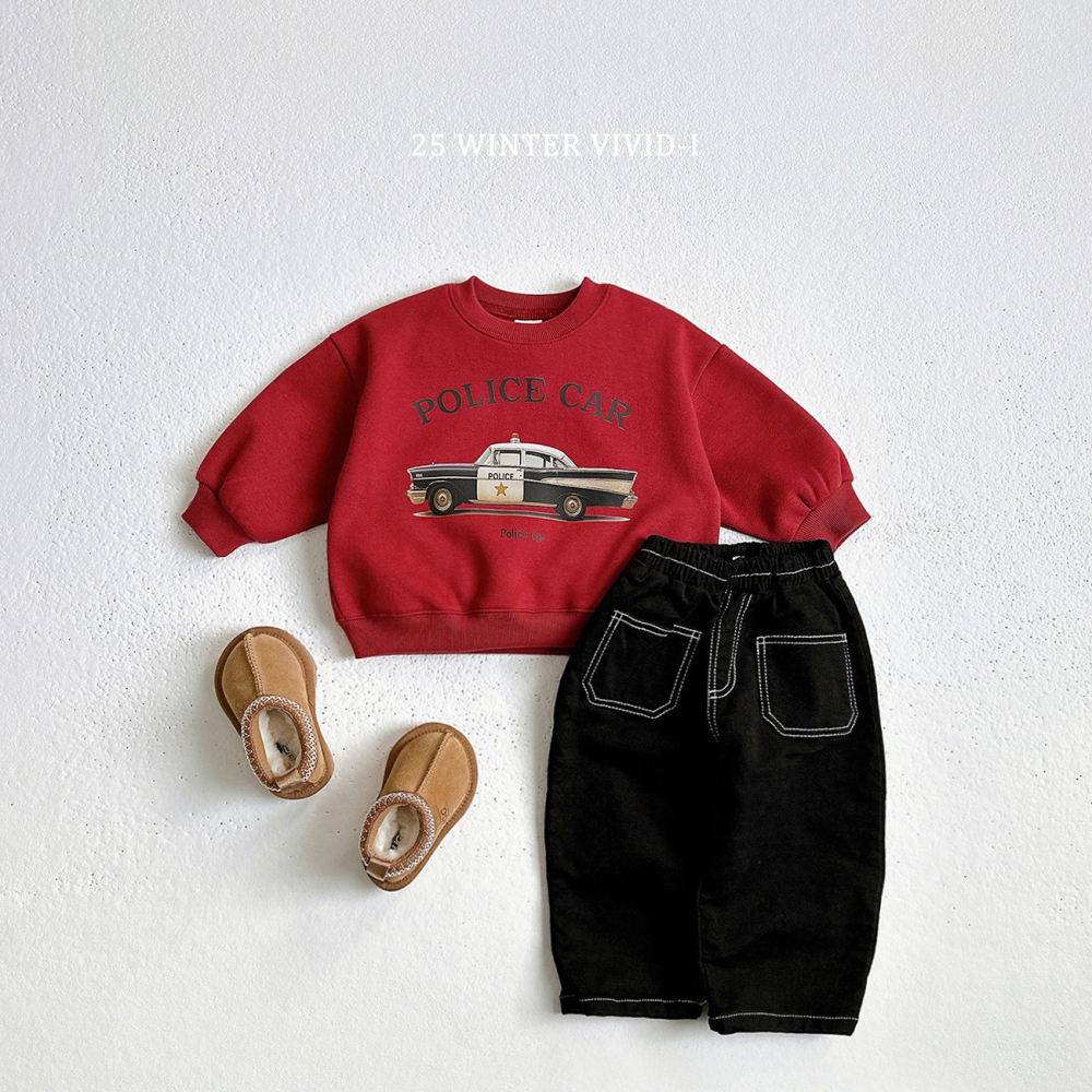 VIVID I 上衣 비비드아이 클래식카맨투맨-細節圖6