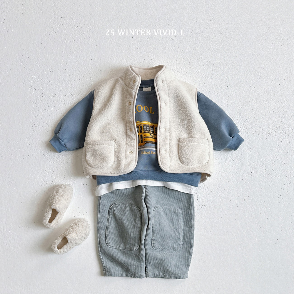 VIVID I 上衣 비비드아이 클래식카맨투맨-細節圖7