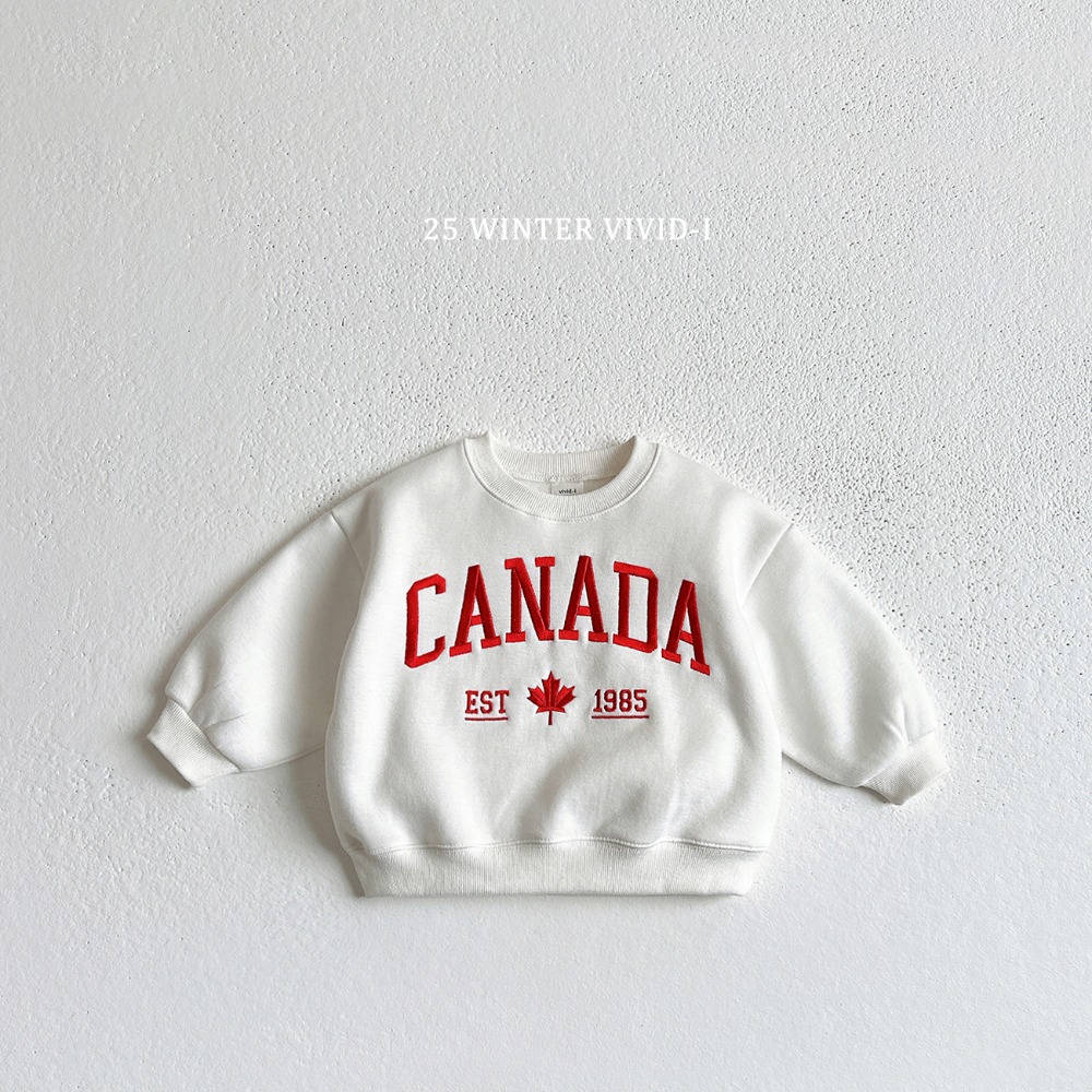 VIVID I 上衣 비비드아이 캐나다맨투맨-規格圖11