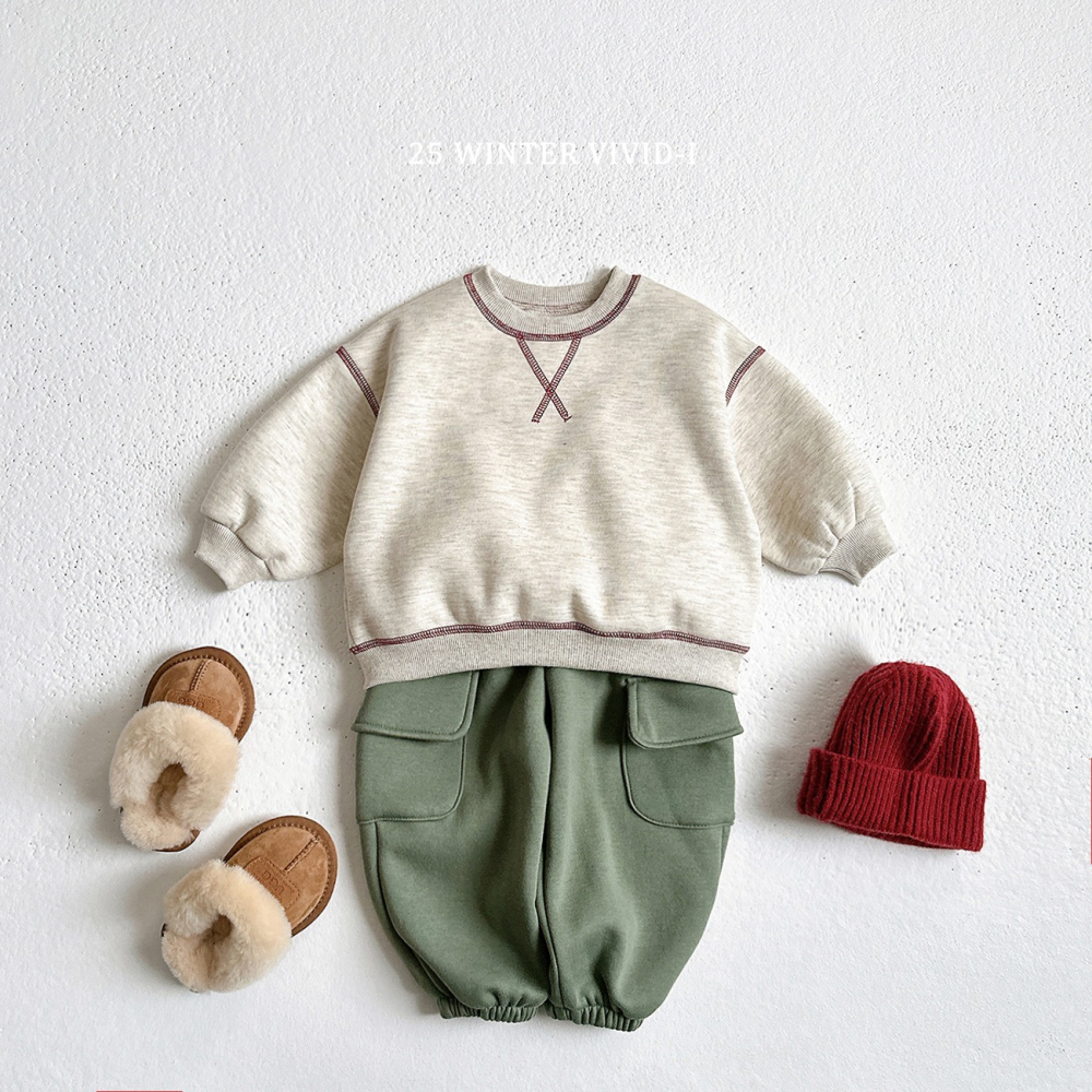 VIVID I 上衣 비비드아이 윈터카고조거-細節圖8