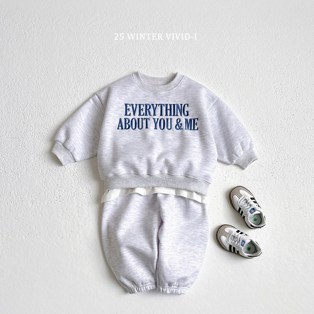 VIVID I 上衣 비비드아이 유앤미맨투맨-細節圖3