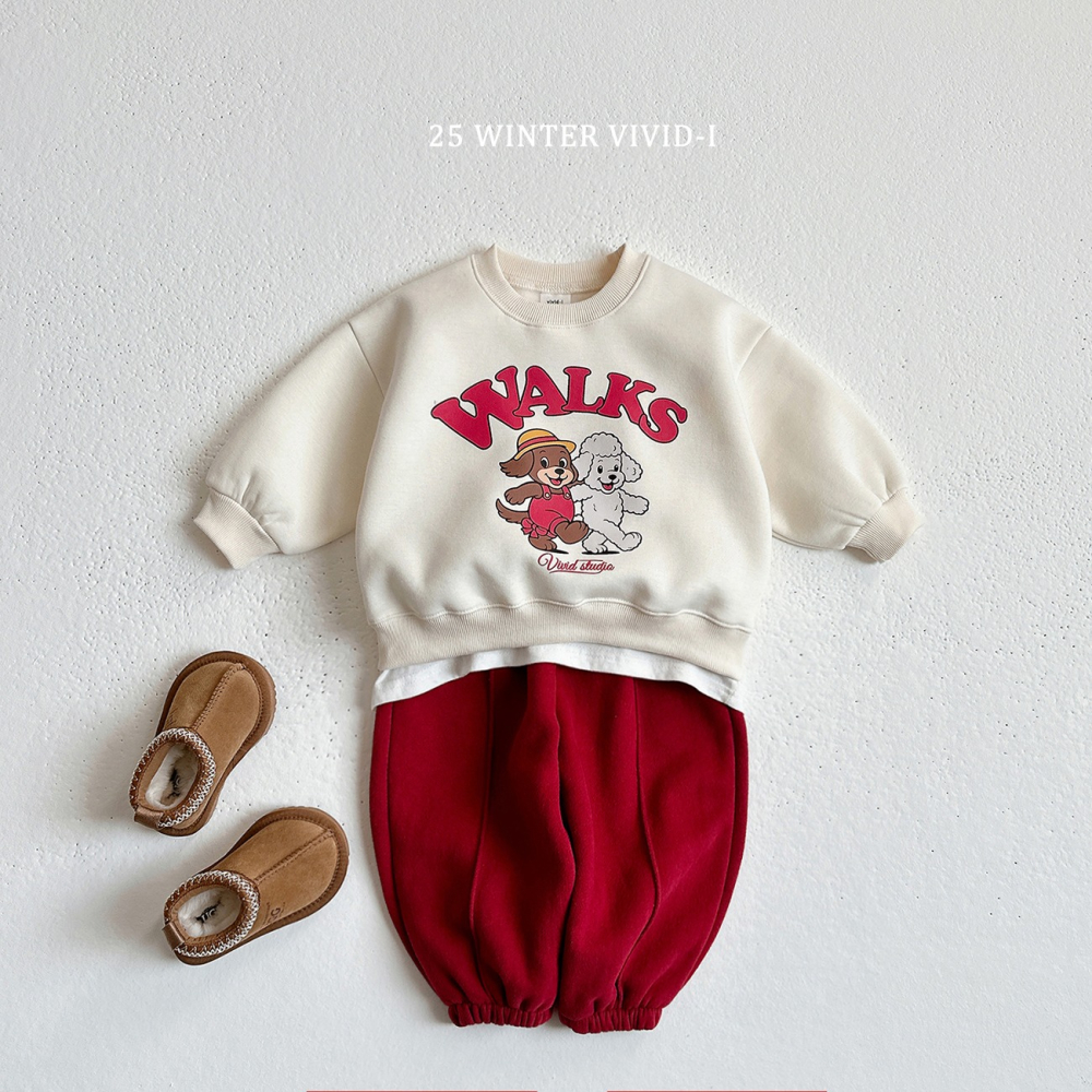 VIVID I 上衣 비비드아이 기모팝아트맨투맨-細節圖7