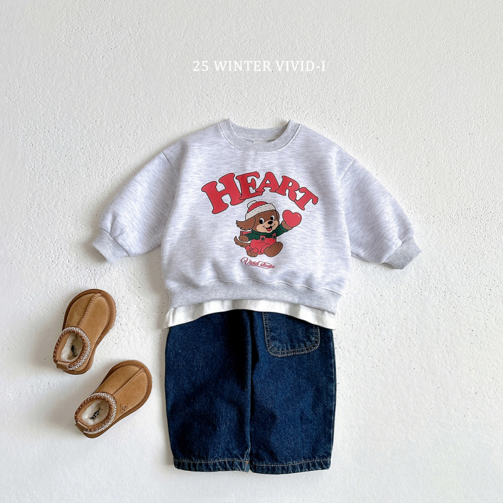 VIVID I 上衣 비비드아이 기모팝아트맨투맨-細節圖10