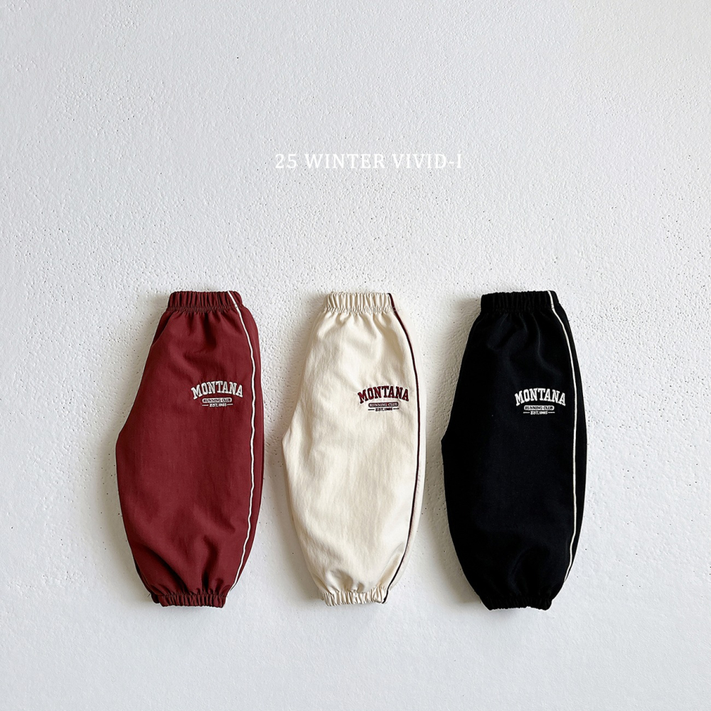 VIVID I 褲子 비비드아이 기모바스락조거-細節圖2