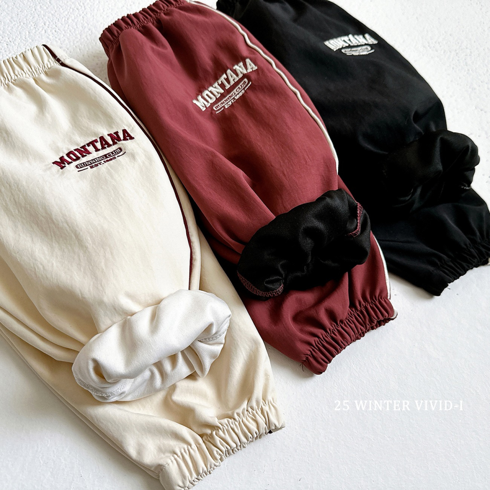 VIVID I 褲子 비비드아이 기모바스락조거-細節圖11