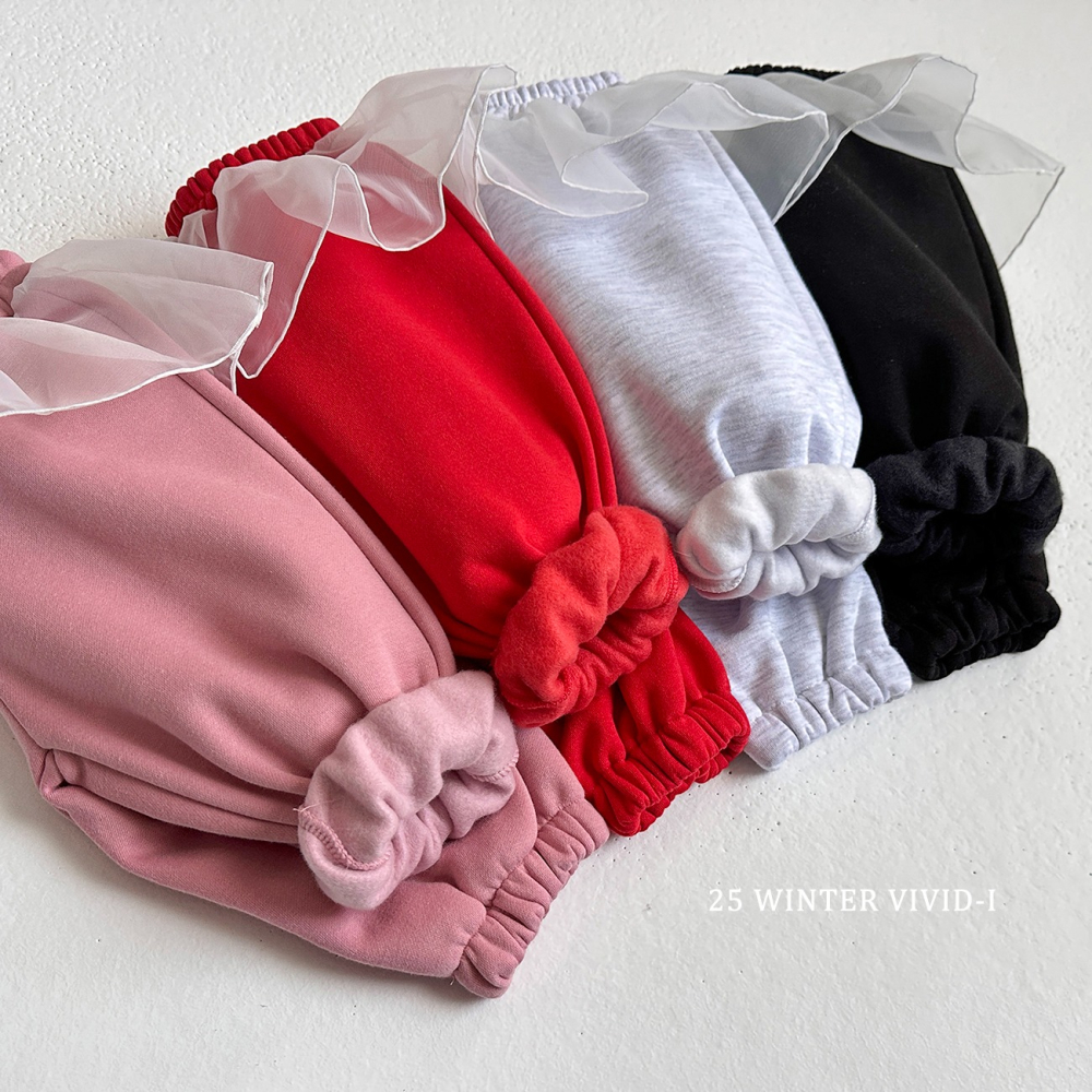 VIVID I 褲子 비비드아이 기모쉬폰고쟁이-細節圖11