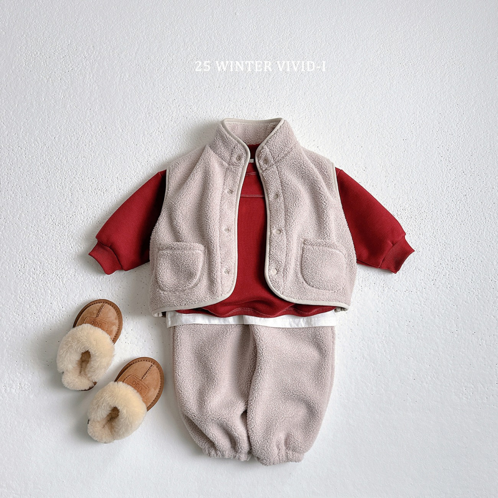 VIVID I 上衣 비비드아이 기모스티치맨투맨-細節圖10