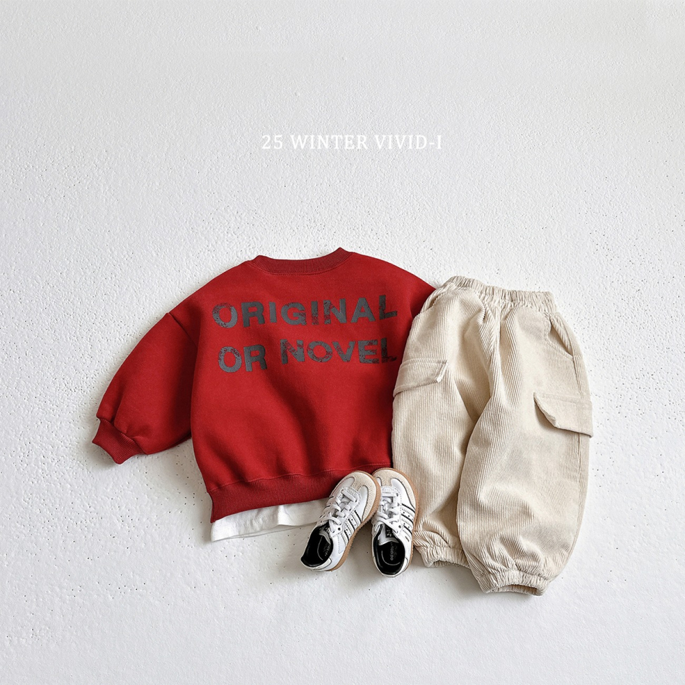 VIVID I 褲子 비비드아이 기모골덴카고팬츠-細節圖6