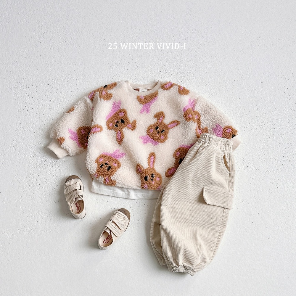 VIVID I 褲子 비비드아이 기모골덴카고팬츠-細節圖7