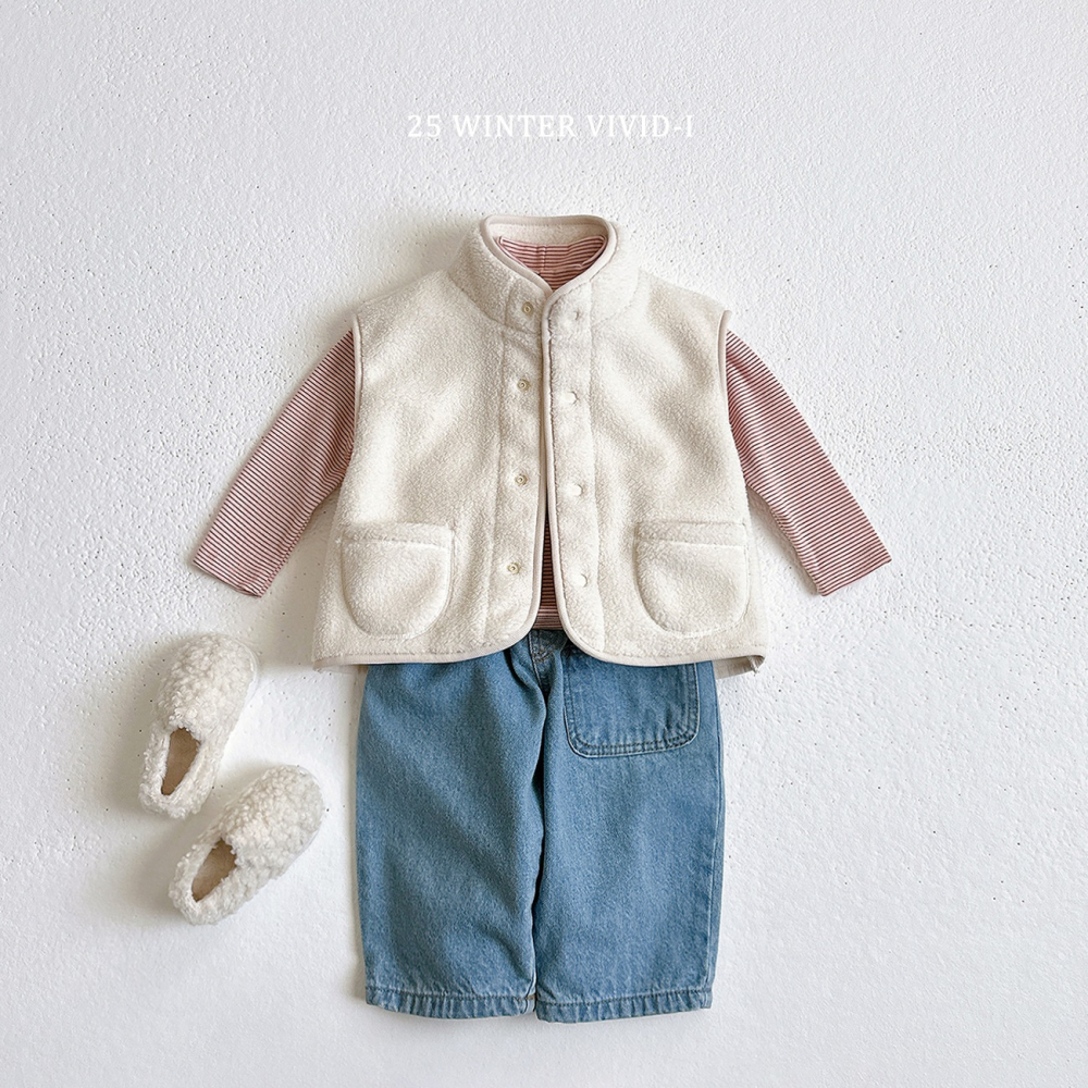 VIVID I 上衣 비비드아이 기모단가라폴라-細節圖6