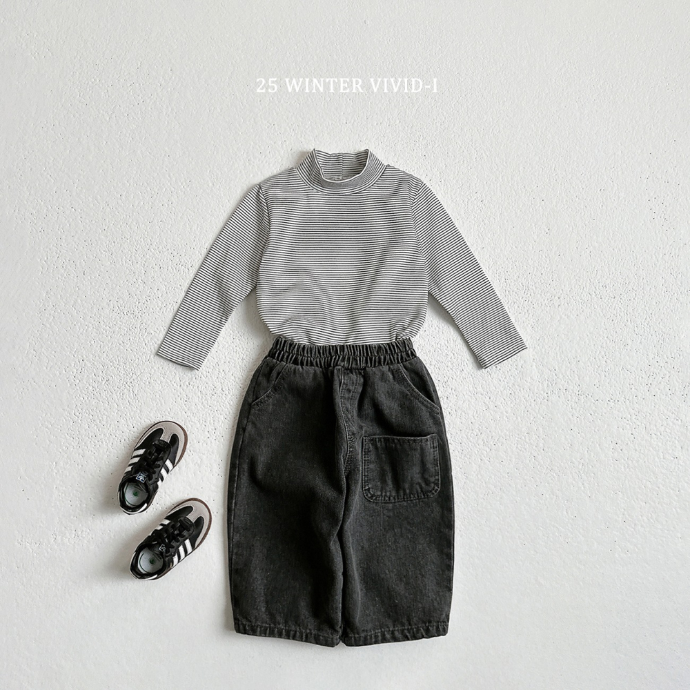 VIVID I 上衣 비비드아이 기모단가라폴라-細節圖7