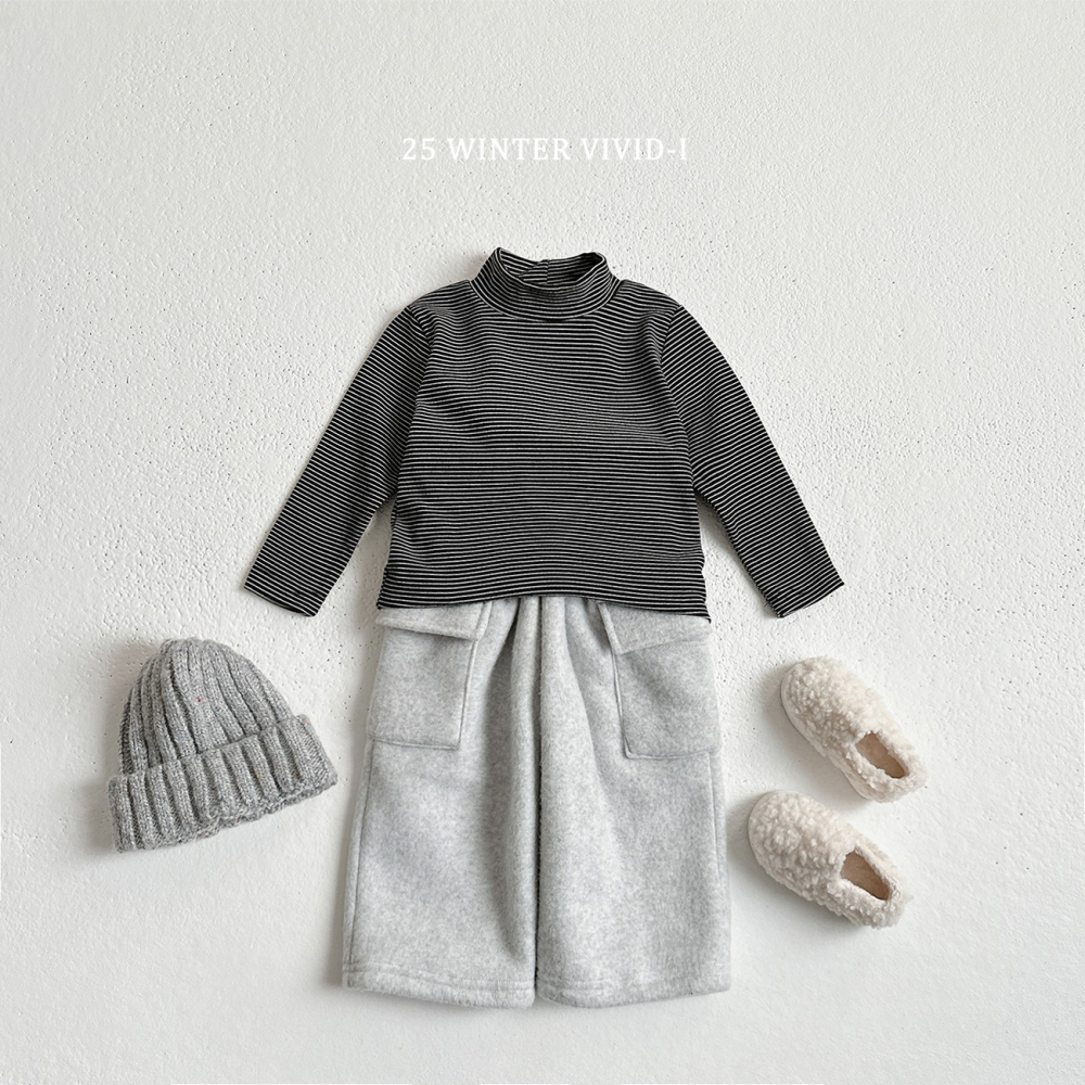 VIVID I 上衣 비비드아이 기모단가라폴라-細節圖9