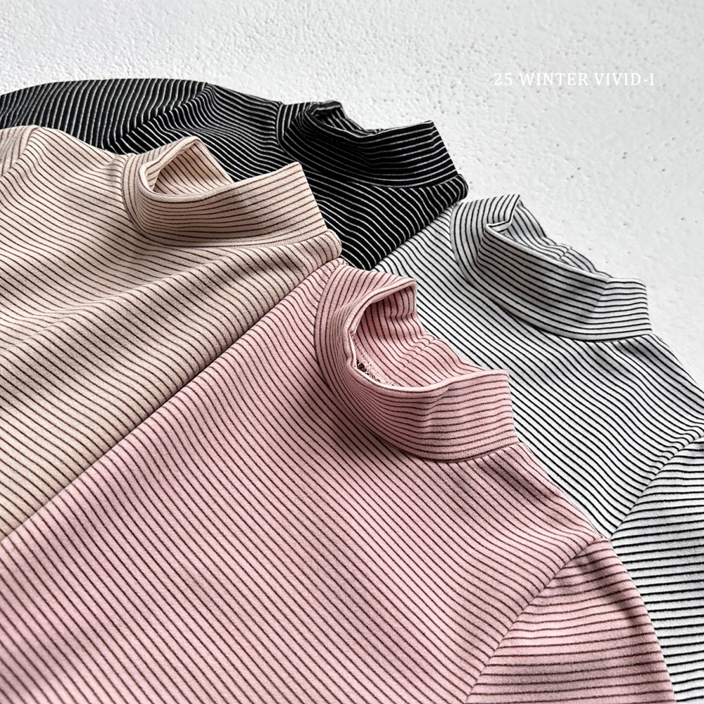 VIVID I 上衣 비비드아이 기모단가라폴라-細節圖11