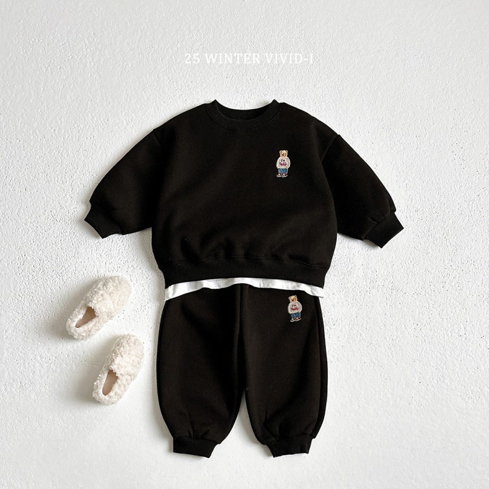 VIVID I 套裝 上下 비비드아이 곰자수기모상하-細節圖7