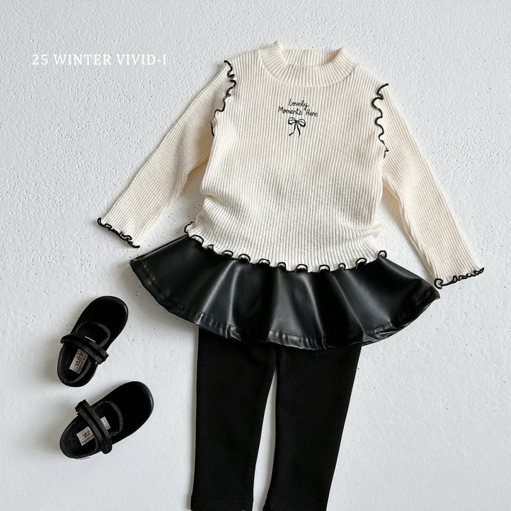 VIVID I 褲子 비비드아이 가죽치랭스-細節圖7