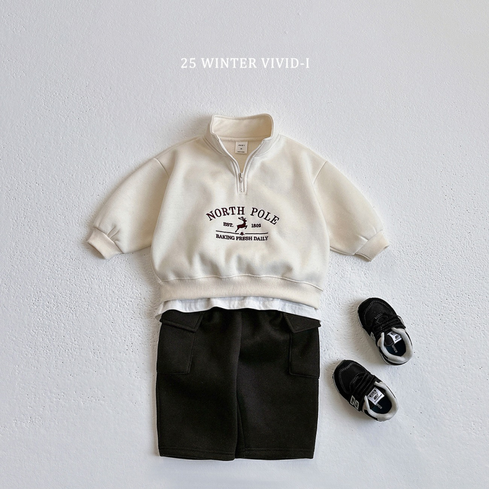 VIVID I 上衣 비비드아이 겨울아노락맨투맨-細節圖2