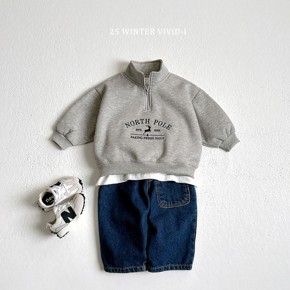 VIVID I 上衣 비비드아이 겨울아노락맨투맨-細節圖8