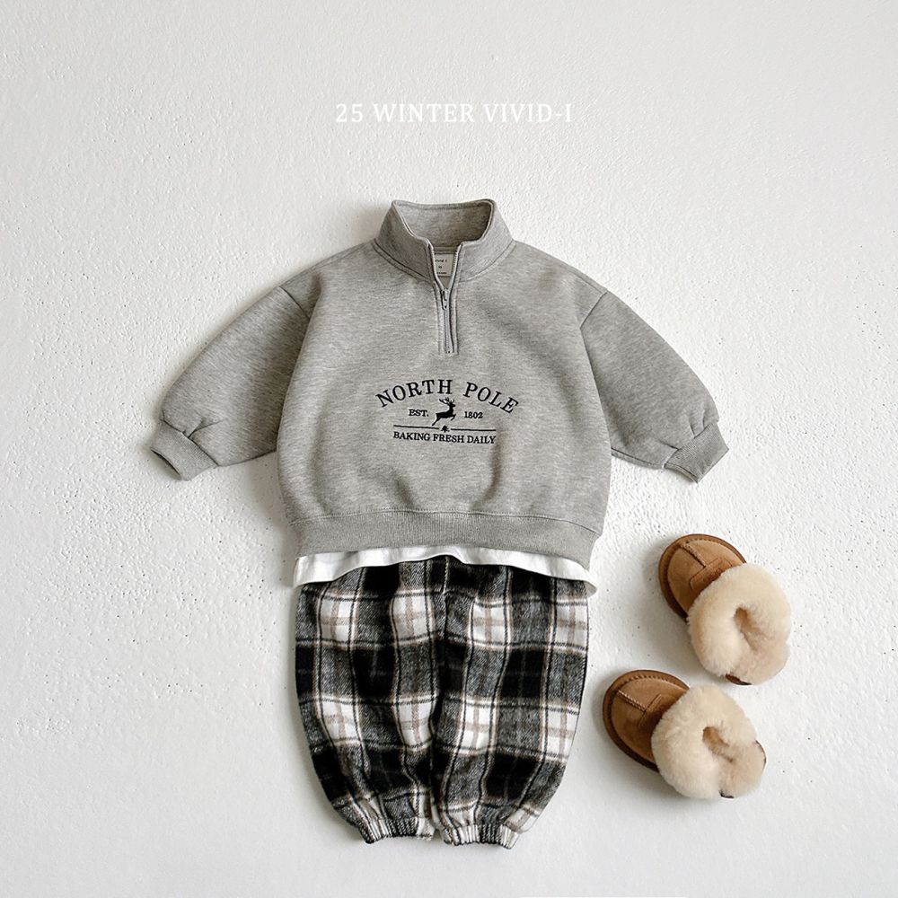 VIVID I 上衣 비비드아이 겨울아노락맨투맨-細節圖10