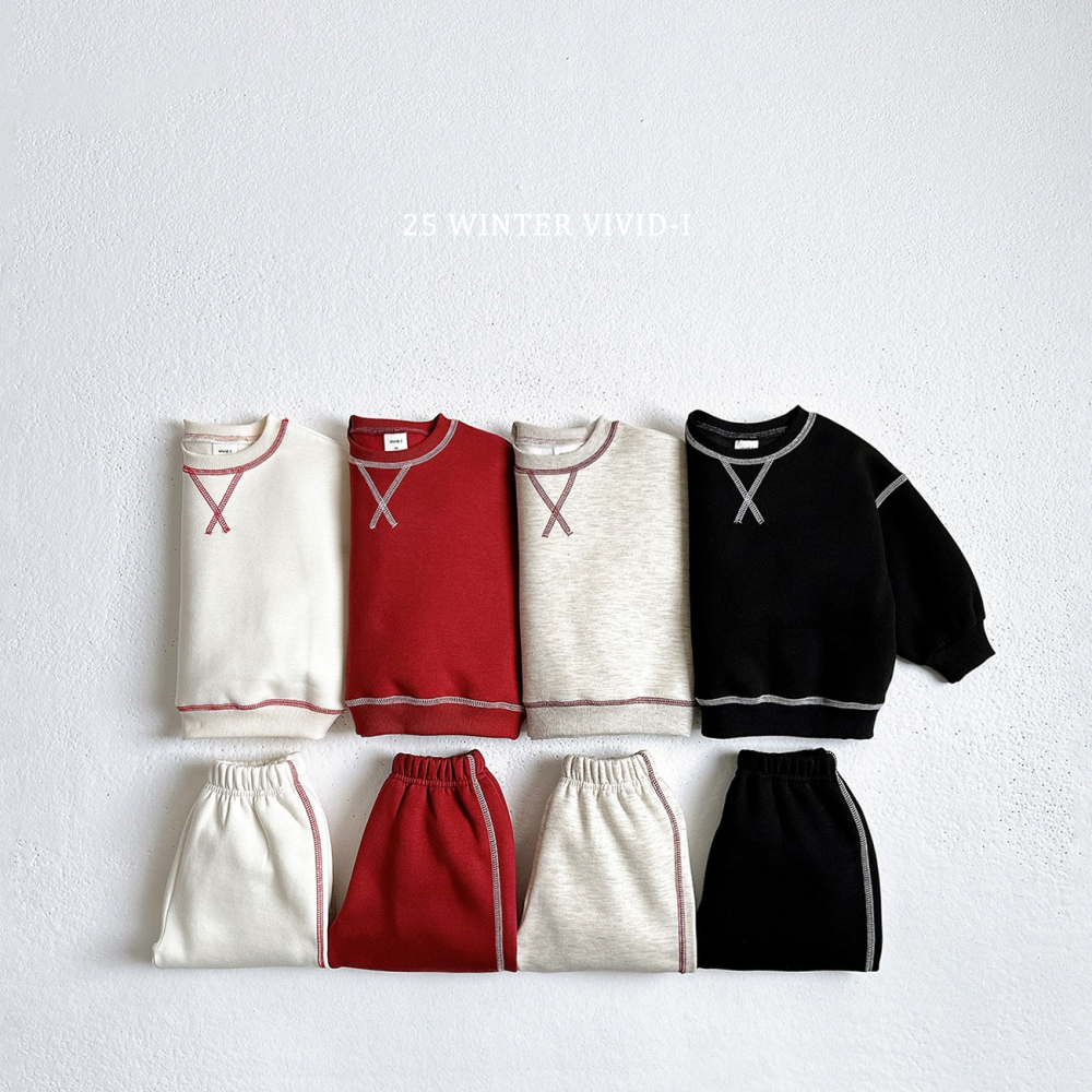 VIVID I 套裝 上下 비비드아이 25겨울가이롭빠상하-細節圖2