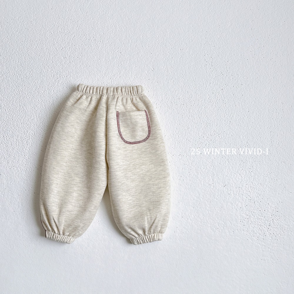 VIVID I 褲子 비비드아이 가이롭바포켓조거-規格圖11