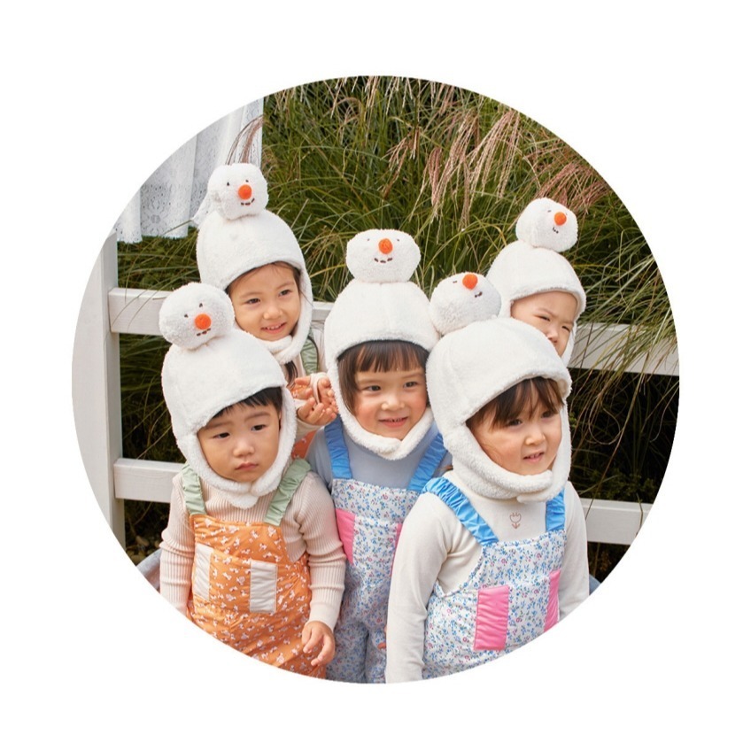 Amber 雪人帽 帽子 엠버 스노우윈터햇-細節圖3