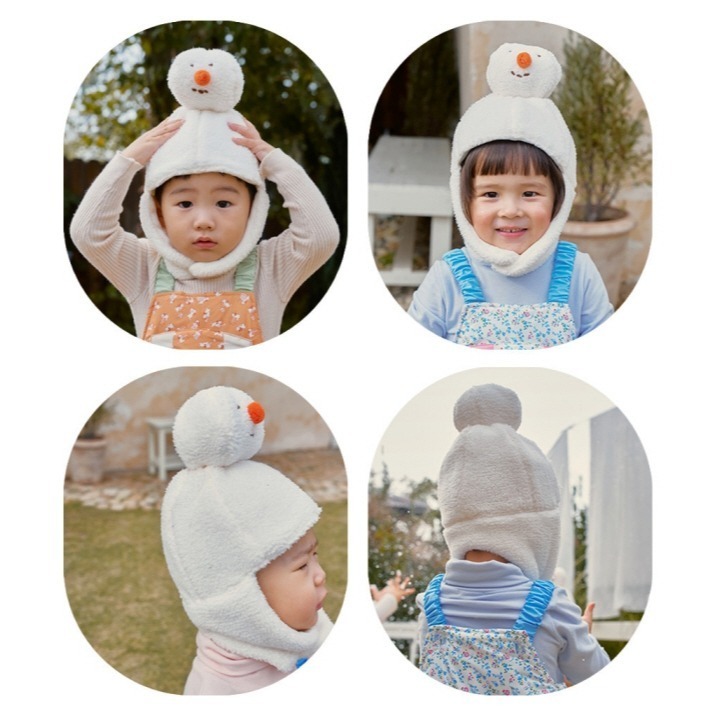 Amber 雪人帽 帽子 엠버 스노우윈터햇-細節圖7