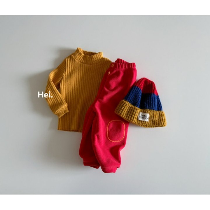 Hei 上衣 헤이 골지반폴라티셔츠-細節圖6