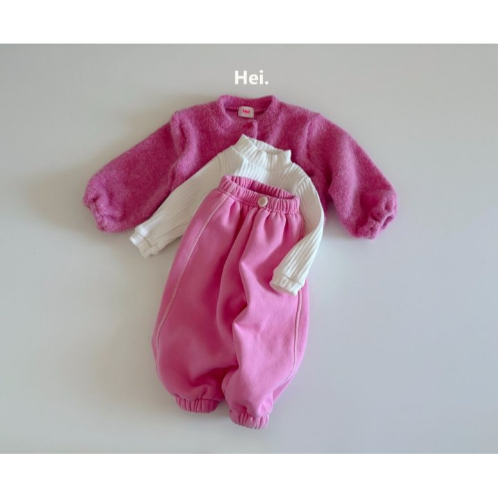 Hei 上衣 헤이 골지반폴라티셔츠-細節圖7