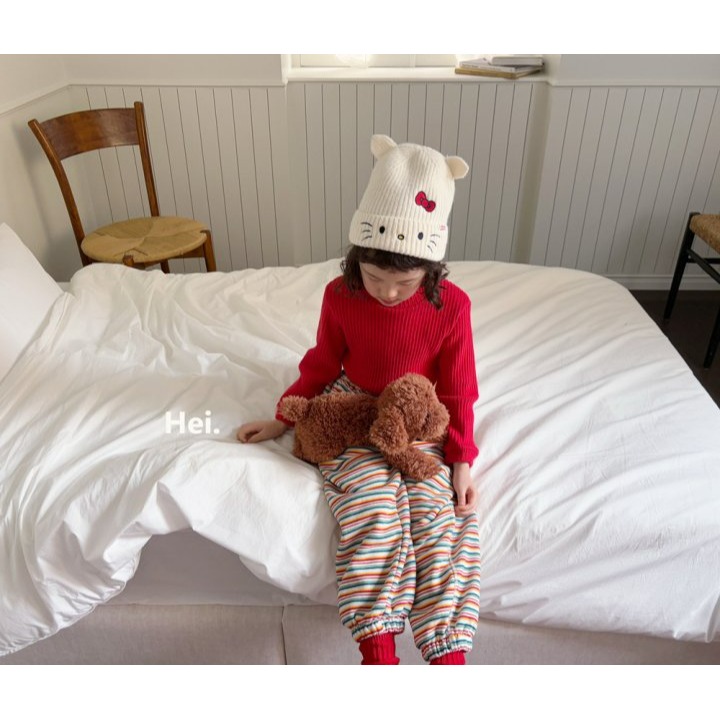 Hei 上衣 헤이 골지반폴라티셔츠-細節圖8