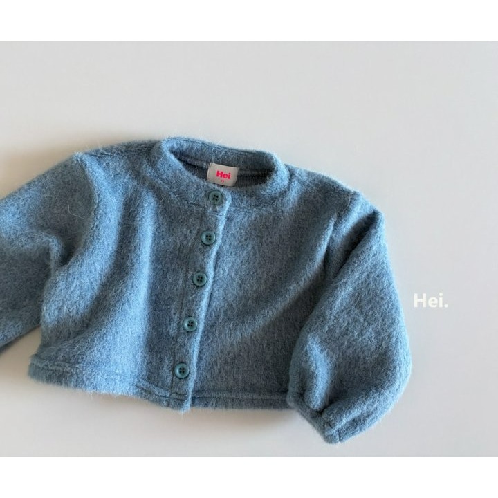 Hei 開襟衫 헤이 복실이가디건-細節圖2