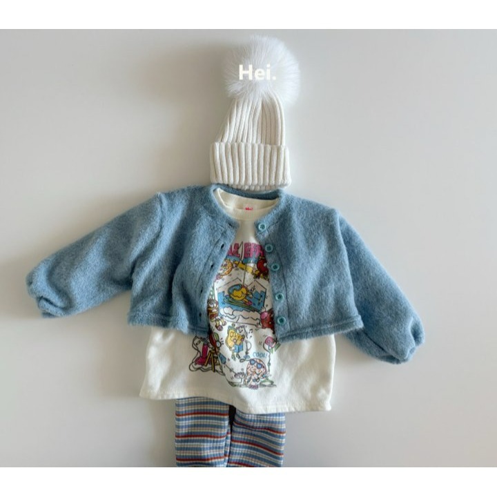 Hei 開襟衫 헤이 복실이가디건-細節圖5