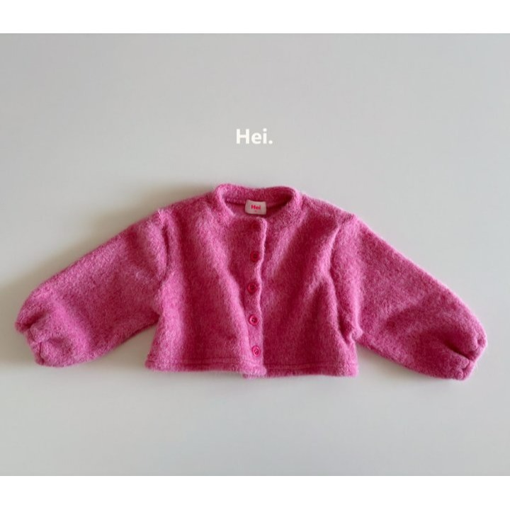 Hei 開襟衫 헤이 복실이가디건-規格圖11