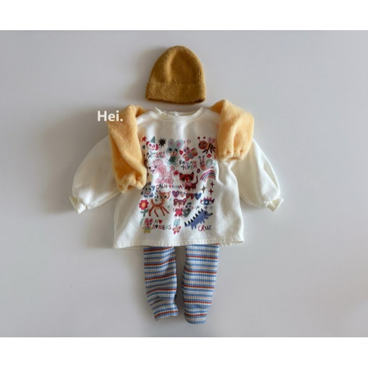 Hei 上衣 헤이 애니멀롱티셔츠-細節圖5