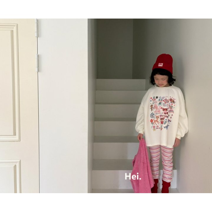 Hei 上衣 헤이 애니멀롱티셔츠-細節圖9