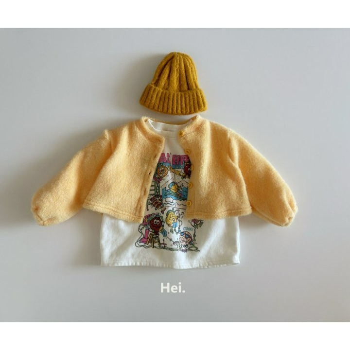 Hei 上衣 헤이 쿠키롱티셔츠-細節圖5