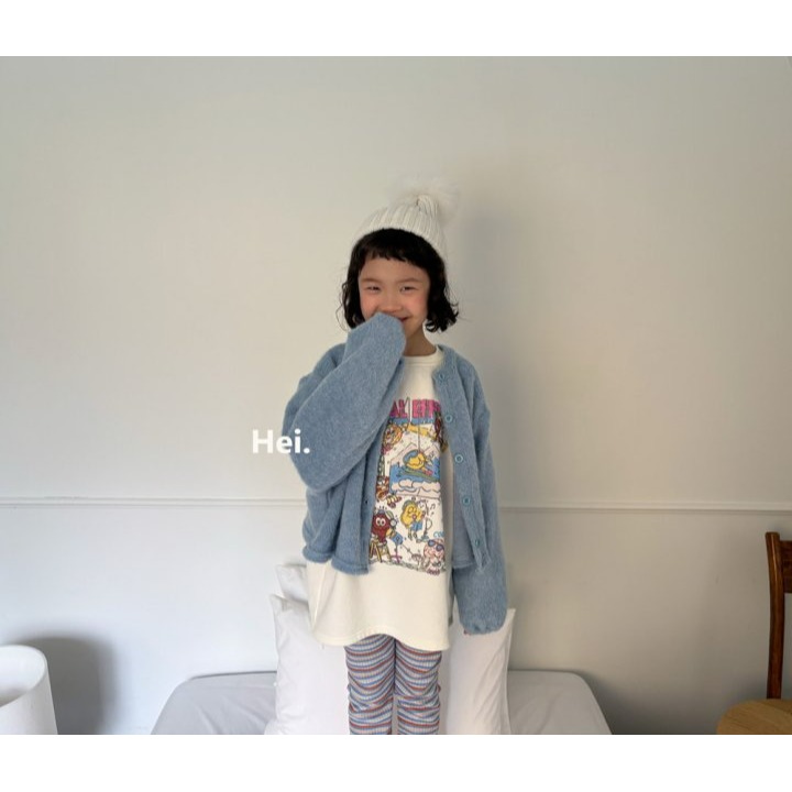 Hei 上衣 헤이 쿠키롱티셔츠-細節圖6