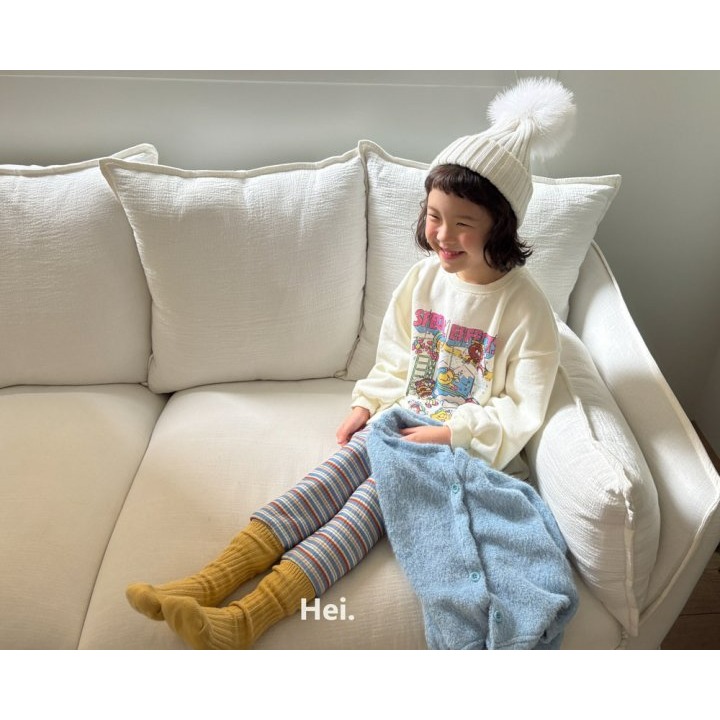 Hei 上衣 헤이 쿠키롱티셔츠-細節圖8